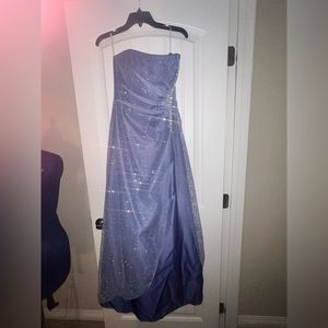 Purple Evening Gown.